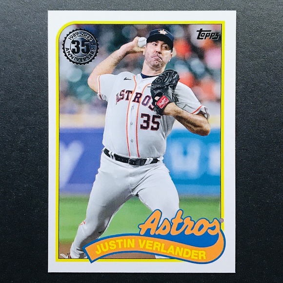MLB Other - Justin Verlander - 2024 Topps '89 Topps #89B-26